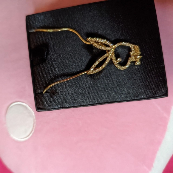 Gold Bling Bunny necklace authentic playboy - Picture 4 of 4